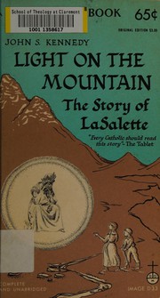 Cover of Light on the mountain by John S. Kennedy