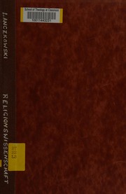 Front cover of Religionswissenschaft als Problem und Aufgabe by Günter Lanczkowski