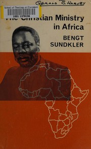Cover of The Christian ministry in Africa by Bengt Sundkler