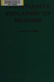 Front cover of Christianity explained to Muslims by L. Bevan Jones