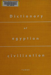 Front cover of Dictionary of Egyptian civilization by Georges Posener