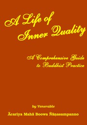 Cover of A life of inner quality by Boowa Ñāṇasampanno Phra Mahā