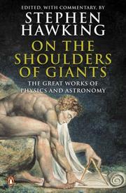Front cover of On the Shoulders of Giants by Stephen Hawking