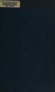 Cover of Patriarchs and prophets by Stanley Brice Frost