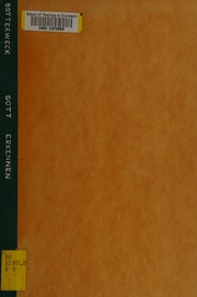 Cover of "Gott erkennen" im Sprachgebrauch des Alten Testamentes by G. Johannes Botterweck