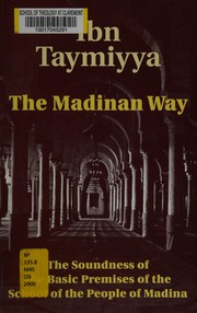 Cover of The Madinan Way by Ibn Taymiyyah
