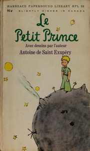 Front cover of Le petit prince by Antoine de Saint-Exupéry
