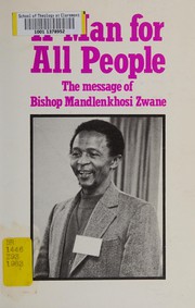 Front cover of Man for All People by Mandlenkhosi Zwane
