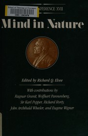 Front cover of Mind in nature by Nobel Conference (17th 1981 Gustavus Adolphus College)