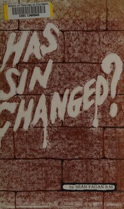 Cover of Has sin changed? by Seán Fagan