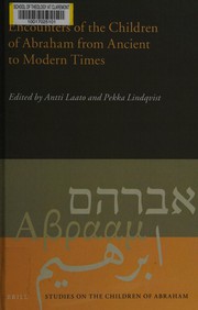 Cover of Encounters of the children of Abraham from ancient to modern times by Antti Laato