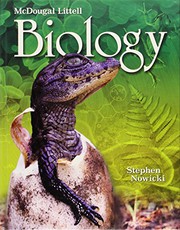 Front cover of McDougal Littell Biology by MCDOUGAL LITTEL
