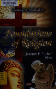 Front cover of Foundations of religion by Jeremy P. Ruther
