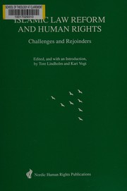 Front cover of Islamic law reform and human rights by Seminar on Human Rights and the Modern Application of Islamic Law (1992 Oslo, Norway)