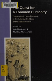 Front cover of The quest for a common humanity by Katell Berthelot