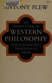 Front cover of Introduction to Western Philosophy Ideas and Arguments by Antony Flew