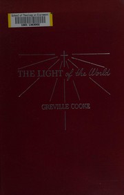 Front cover of The light of the world by Greville Cooke