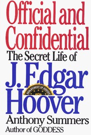 Cover of Official and Confidential by Anthony Summers
