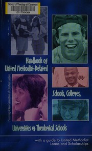 Front cover of Handbook of United Methodist-related schools, colleges, universities & theological schools by United Methodist Board of Higher Education and Ministry (U.S.)