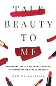 Front cover of Talk Beauty To Me by Kanika Malaviya