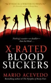 Front cover of X-Rated Bloodsuckers by Mario Acevedo