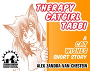 Front cover of Therapy Catgirl Tabbi by Alex Zandra van Chestein