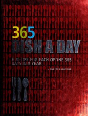 Cover of 365 dish a day by Parragon
