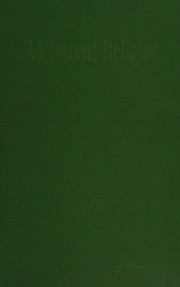 Cover of Adolescent religion by Charles William Stewart