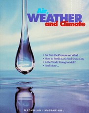 Front cover of Air, weather, and climate by Mary Atwater