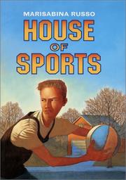 Cover of House of sports by Marisabina Russo