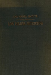 Cover of Los hijos muertos by Ana María Matute