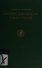 Front cover of Andrew, brother of Simon Peter by Peter M. Peterson