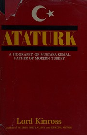 Cover of Ataturk by Kinross, Patrick Balfour Baron