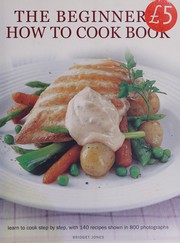 Front cover of The beginner's how to cook book by Bridget Jones