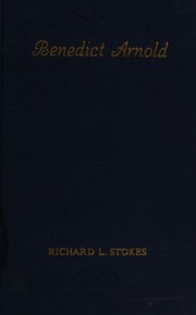 Cover of Benedict Arnold by Stokes, Richard L.