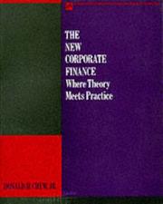 Front cover of The New Corporate Finance by Jr. Donald H. Chew