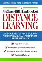 Front cover of The McGraw-Hill handbook of distance learning by Alan G. Chute
