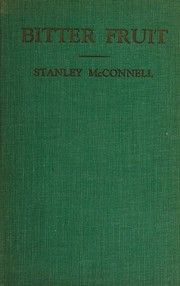Cover of Bitter fruit by Stanley McConnell