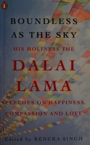 Front cover of Boundless as the sky by His Holiness Tenzin Gyatso the XIV Dalai Lama