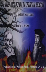 Front cover of A brief instruction in Christian religion by Fontana, William Sr