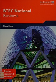 Front cover of BTEC national business by Business and Technician Education Council (Great Britain)