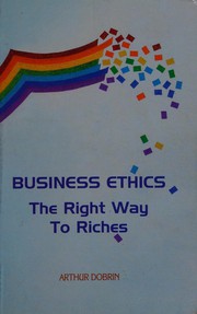 Cover of Business ethics by Arthur Dobrin