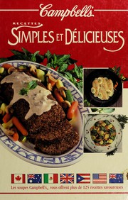 Cover of Campbell's recettes simples et delicieuses by Dominique Chauveau