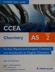 Front cover of CCEA AS chemistry by Alyn G. McFarland