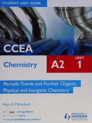 Front cover of CCEA chemistry A2 by Alyn G. McFarland