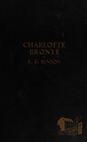 Cover of Charlotte Bronte by E. F. Benson