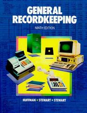 Cover of General recordkeeping by Harry Huffman