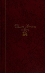 Front cover of Classic sermons on hope by Warren W. Wiersbe