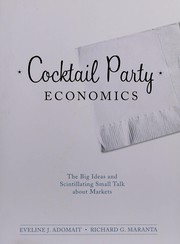 Front cover of Cocktail party economics by Eveline J. Adomait