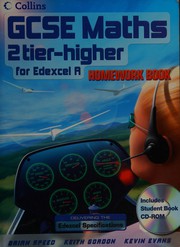 Front cover of Collins GCSE maths 2 tier-higher for Edexcel A. by Brian Speed